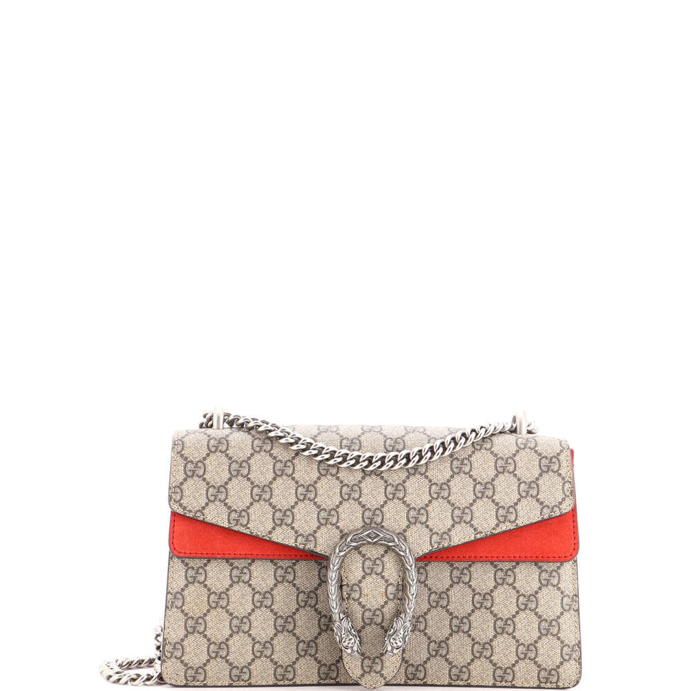 Gucci Small Dionysus Bag GG Coated Canvas